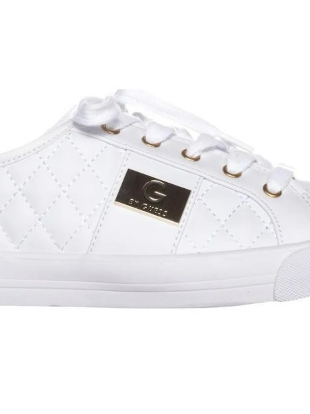 Ladies G is for Guess BACKER2 Quilted Tennis Shoes Size 7.5M - Picture 2 of 8